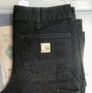 Carhartt Black Dungarees/Jeans Men's 34x32 -